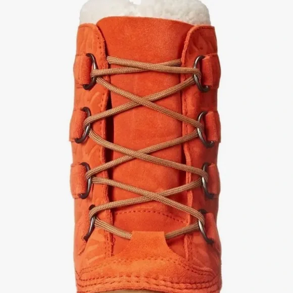 Sorel Orange and Brown Winter Boots - Picture 9 of 11